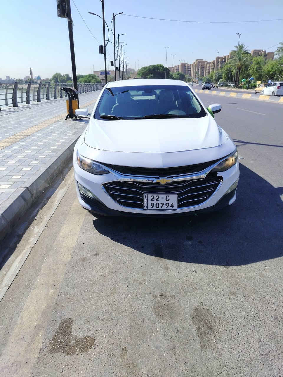 اسلام عليكم سيارة #ماليبو 22 فئة شبي محرك1500 تيربو وارد #أمريكي حادثها دعاميه فقط بدون ضرر اي داخل السعر122 اي نقص مابيها السنوية بأسمي بالإضافة إلى صور الحادث للإستفسار ***********
