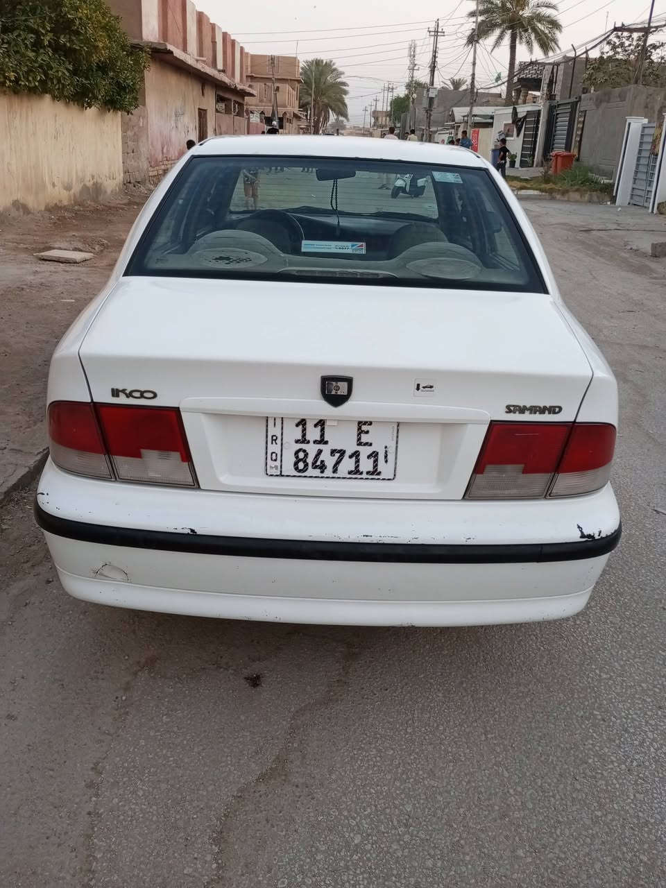 سمند للبيع جاهزه تبريد تدفئه رقم بغداد بسمي سنويه لل2030 مكينه بدون تنقيص السعر المطلوب52$وبيه مجال غير متواجد على الفيس للاستفسار الاتصال على الرقم *********** المكان بابل المسيب
