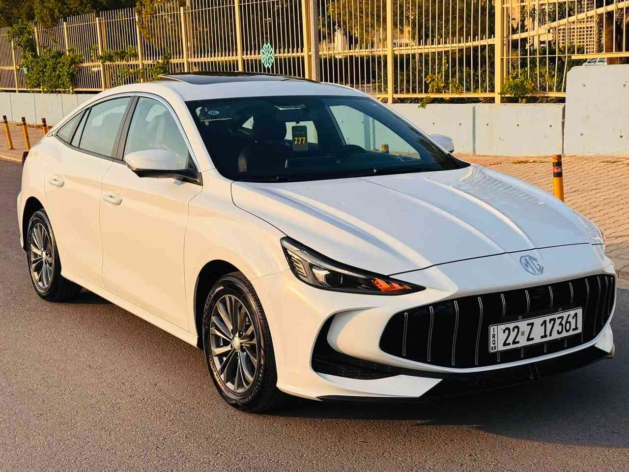 ئێم جی  MG GT 2025 Sport.🔥
تەنها.13.هەزار رۆشتووە. سعر.🔥🔥
فول مواصفات.بەصمة.سلاید.برێك کارەبایی.
شاشەو كاميرا.ئاوێنە شەفت. کوشین جلد.بى.سبوخ.بى.تحديل.هـيچى نية.سبوخ.تةنك
لايت زينۆن.شاشە بیلادی ئەکتیڤ.بی.مكان : أربيل.   
  ☎️. موبایل .***********
