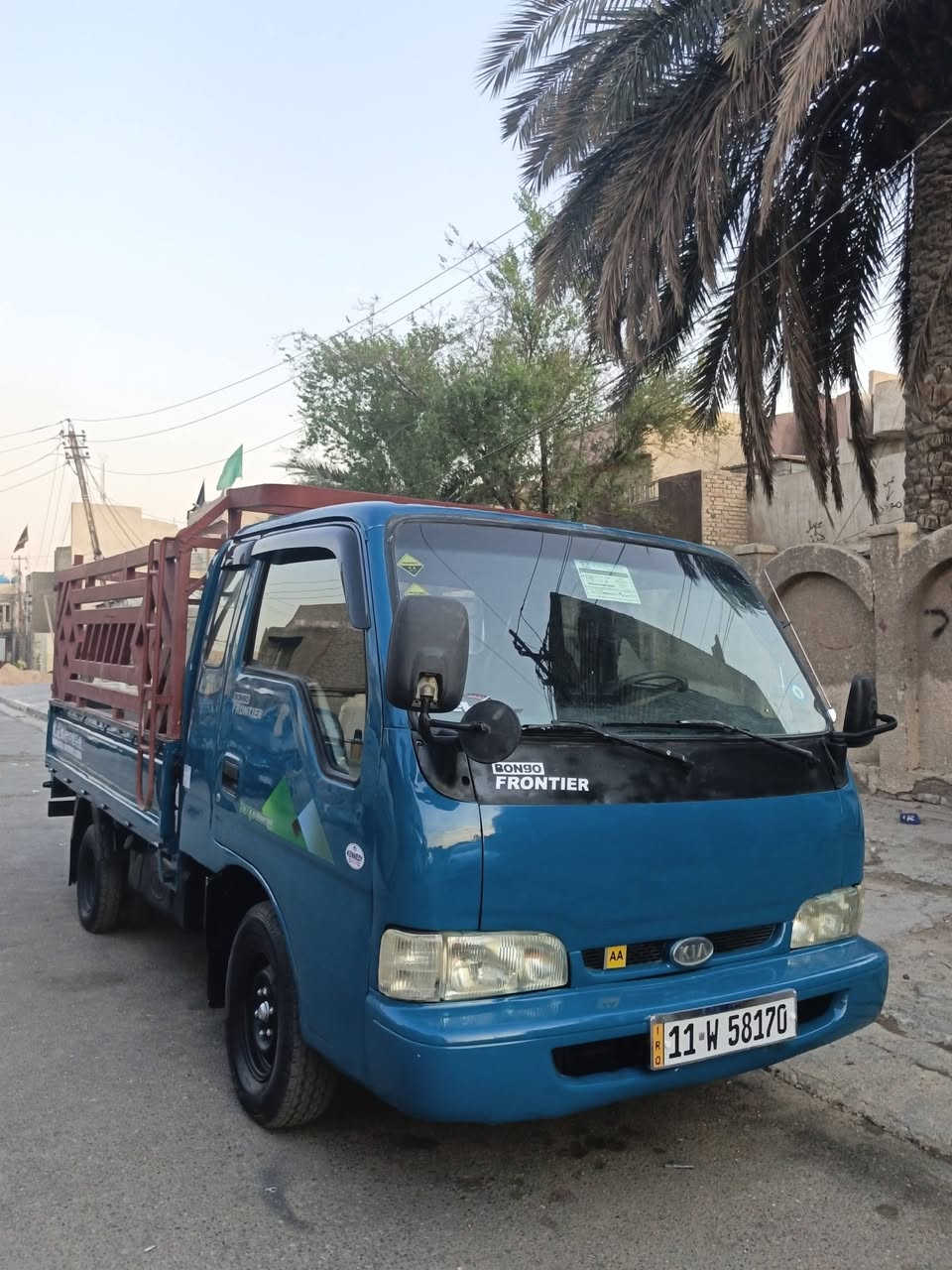 كيا  فونتيره  موديل 1997  رقم  بغداد  إنكليزي  بسمي  سنويه  2027  تحويل  ثاني يوم  مكفولة  من  الضربه  فقط  مكانات  صبغ  كير  محرك  اكسن  شاصي  كفاله  تخم  تاير جديد  حداده  جديده  كهربائيات  كلها  شغاله السيارة  جاهزة 
السعر  63           العنوان بغداد 
الهاتف ***********  .
