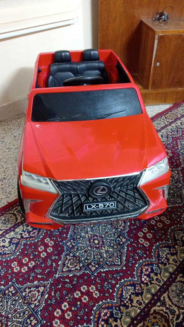 سيارة كهربائية • الكلوب معطل • بلوتوث شغال
