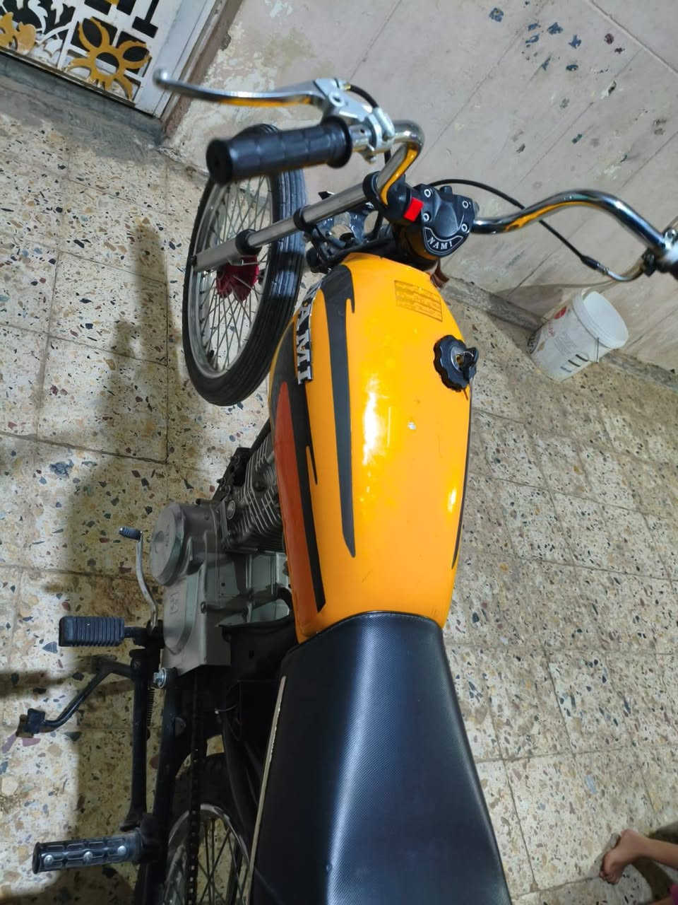 سلام عليكم دراجه نامه شلامجه للبيع دراجه نضيفه حيل ما مفتوحه ابد تجي تفحص سعر550 وبي مجال لشراي رقمي *********** واتساب مكاني لسماوه🧡💛💜
