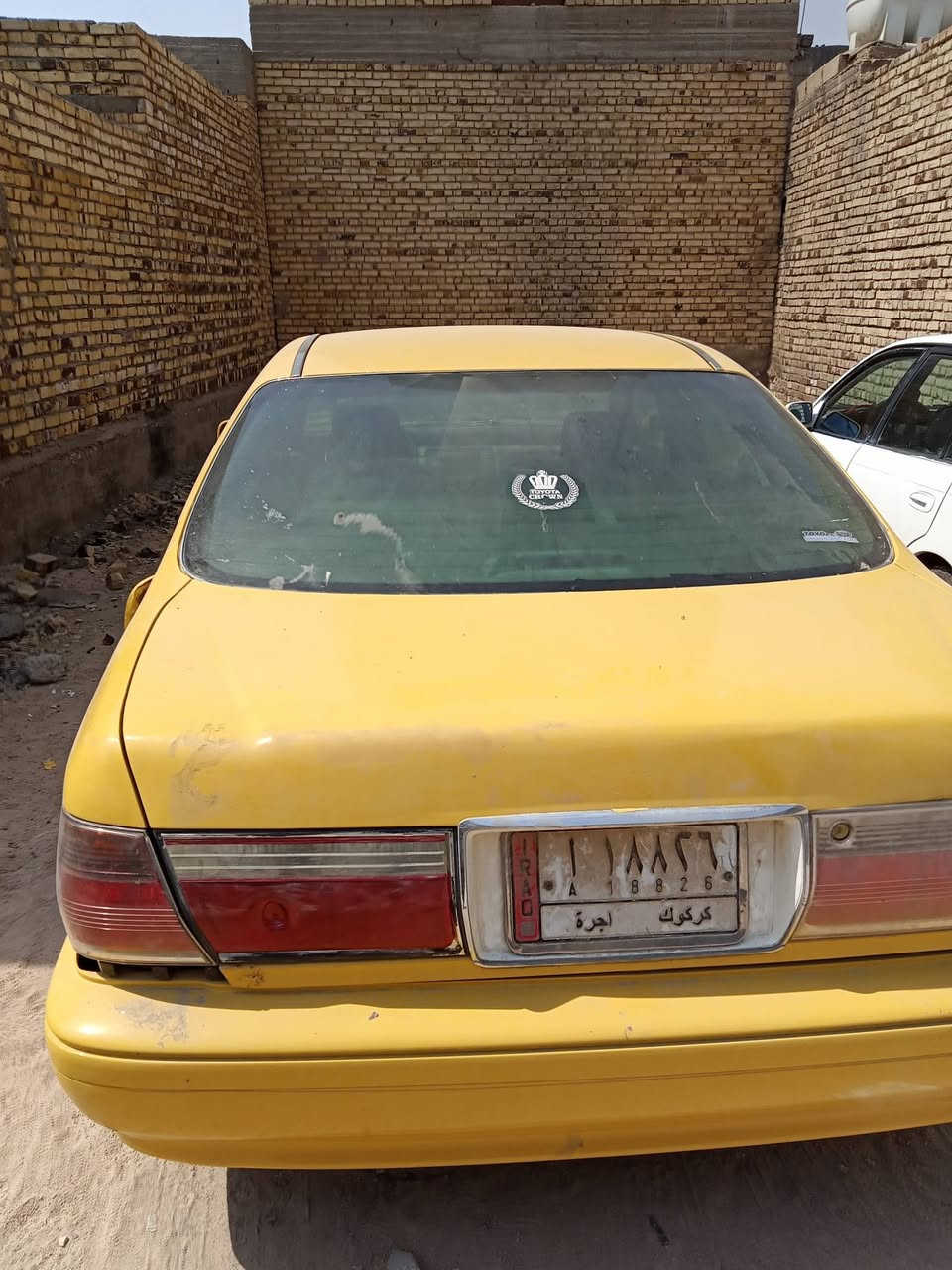 ملكه موديل 2003
رقم الماني كركوك 
منتهيه بل23 
حداديه تعبانه ومشط ستيرن فقط
صبغ عام جماليه
مكينه دي فور 
سعره 40 مكاني نجف كوفه شارع المعمل 
رقم التليفون ***********
