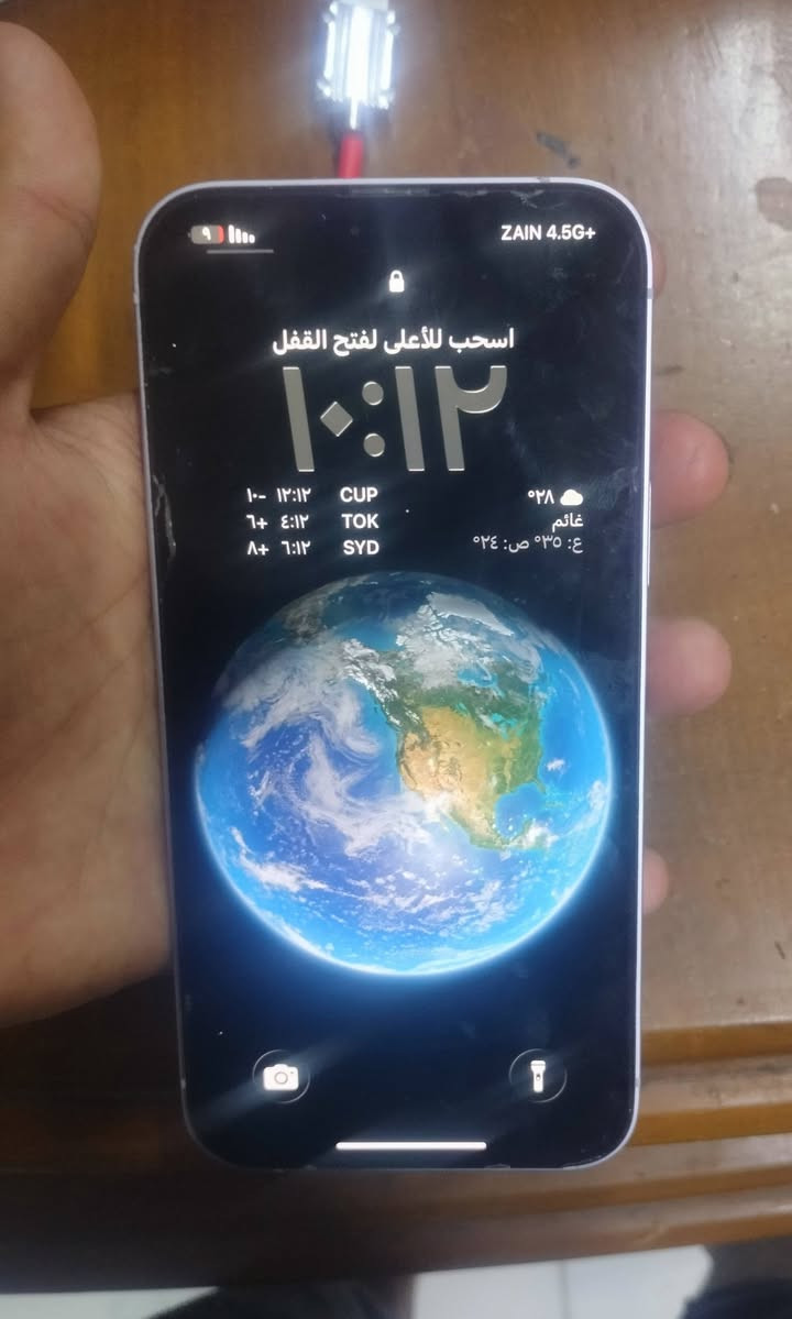 آيفون 14 بلاس • ١٢٨ • بطارية ٧٧٪