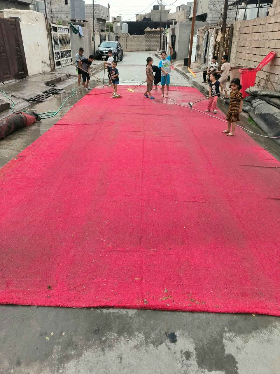 ثيل اصتناعي مستعمل بعده نضيف
قياس 5 عرض 12 طول 
تقريبآ 8 ربطات سعر الربطة 50 الف 
للأستفسار ‏‪***********‬‏
