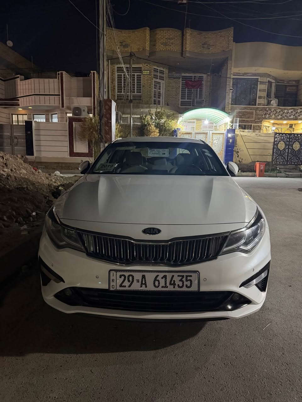 للبيع او مراوس 
أوبتيما 2019 خليجيه كفاله السياره 
رقم واسط دولي بأسمي تحويل مباشر 
هزه جديده رقم جديد 
محرك 2400 مامفتوح شركه 
مواصفات عاديه الشركه العامه 
حساسات امامي خلفي 
شفتات ستيرن تبريد قطعتين 
سياره جاهزه وجديده 
السعر 178 وبيها مجال قليل 

مكان السياره واسط الكوت 
الشراي يتصل *********** دهل اوران, واسط
