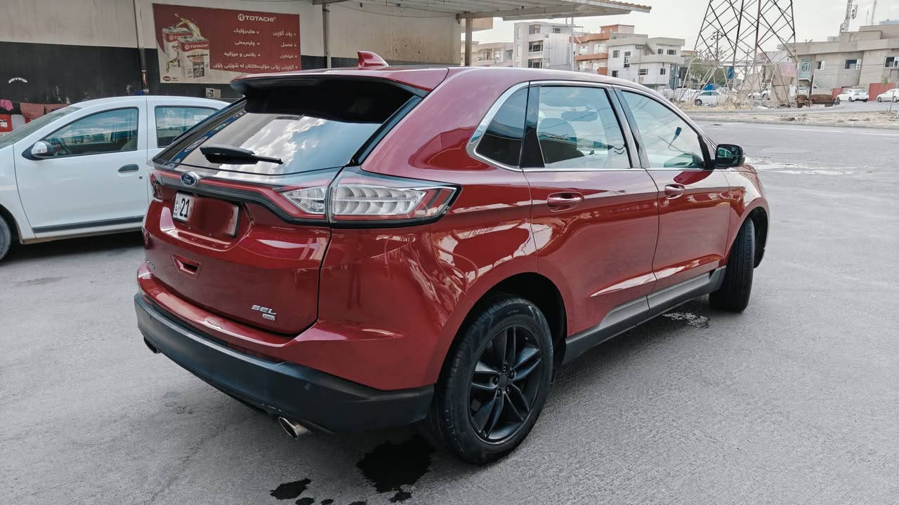 Ford edge SEL   AWD 2016 V6 3.5
فۆرد ئیدج ٢٠١٦ مەکینە ٣,٥ بێ تۆربۆ فول مواسەفات
دەبڵ اکسل- پانۆراما - بەصمە - شغال -برێک بصمە - ئاوێنە هیتەر و ئیشارەت - سوکان هیتەر - کوشن هیتەر - کوشن کارەبای و جڵد - شاشە گەورە و سێ شاشە - گێچ ئەلکترۆنی - کۆدی دەرگا - ناو لید ٧ ڕەنگ - تراکشن
١٥٣  هەزار کم ڕۆیشتووە .بۆیاخ و دەعمی نیە تەنیا دوسێ شوێن قەڵەمکاری هەیە- سەنەوی تا ٢٨ تازەیە - گێڕ و مەکینە وکارەبای و تەقە ڕەقە هەموو شتێک بە شەرت  . $139  و معامەلە ***********
شوێن: سلێمانی
