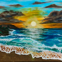 لوحات • رسم يدوي • اكريليك