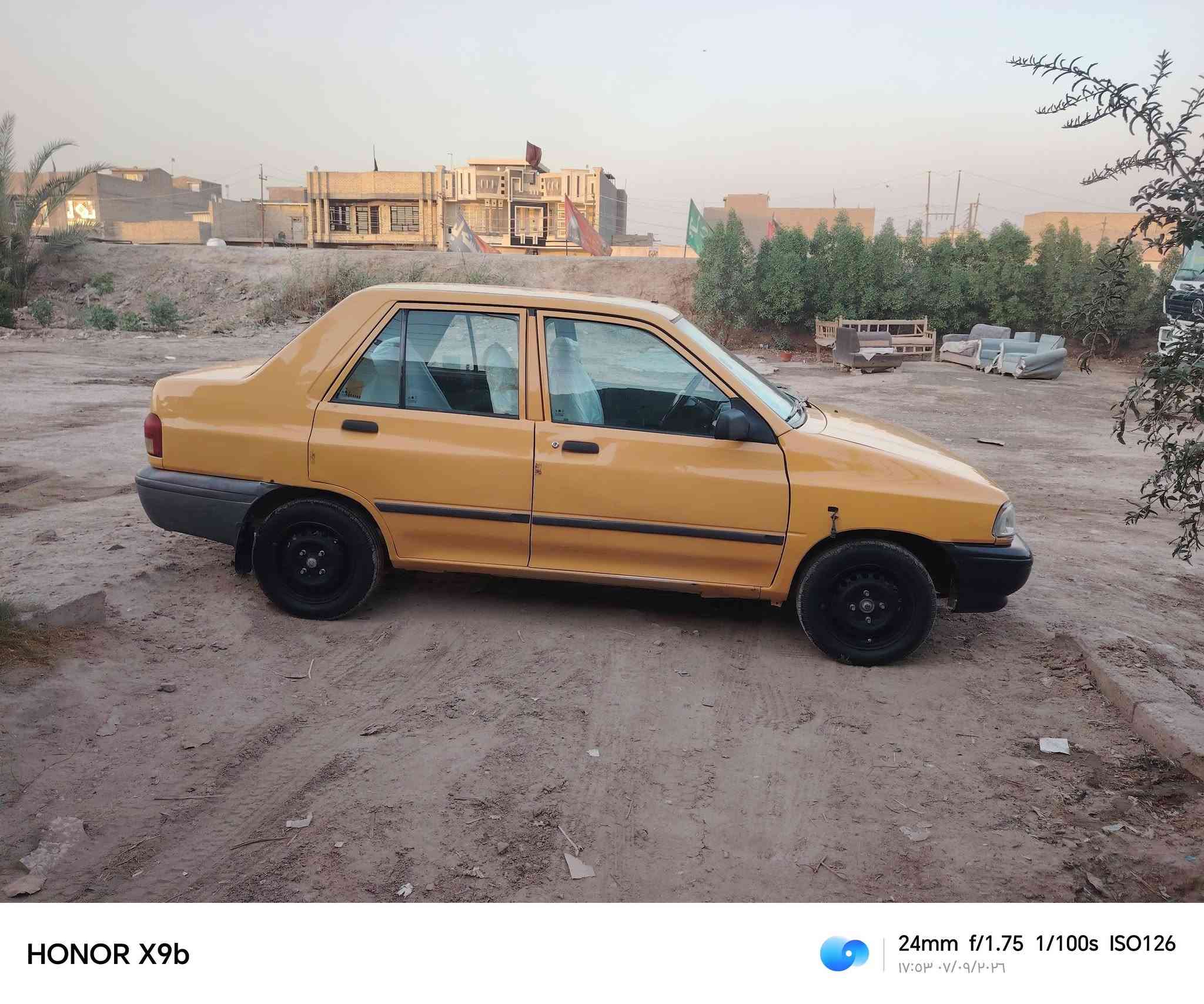 السلام عليكم سايبا موديل 16 رقم انكليزي مصفره هيئه وغرامات تحويل ثاني يوم تخم تاير وويل مكينه وكير خير من الله السياره بيهه الجاملغ الأمامي صفحه مبدل وهذا التصليح مثل ما موضح بالصوره الباقي بلادي كفاله كبل للشارع السعر 27 وبينهه مجال مكاني بغداد رقمي ***********
