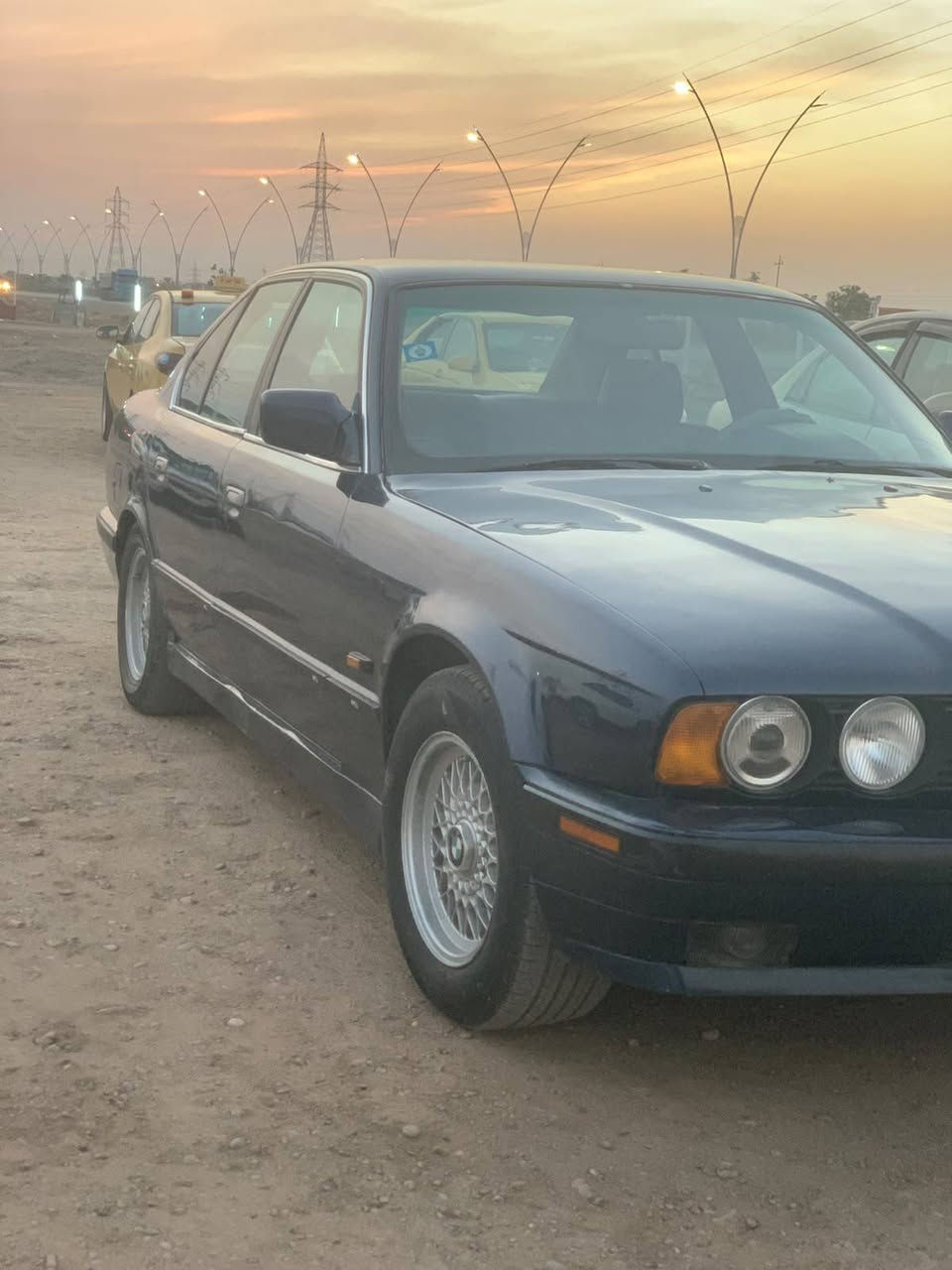بي ام 520 • موديل ٩١ • مكينه مفتوحه