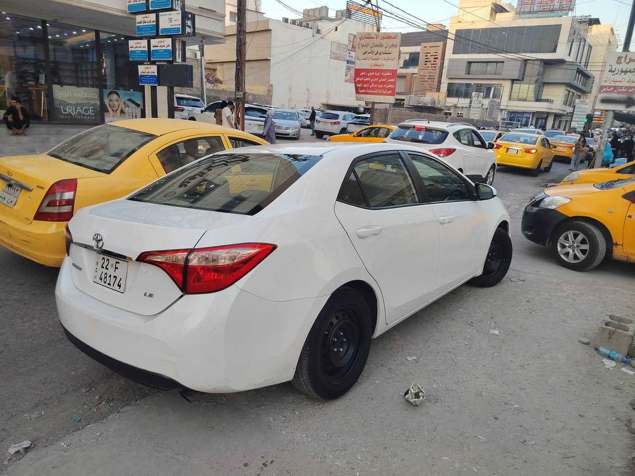 كورلا 2017 صبغ بنيد بدون دواخل
السيارة جاهزة
ارباك سليم
عنون طوز
محرك 1800
كير شرط
سنويه جديد
بسمي شرط تحويل
سعر ١٣٧
الاستفسار

***********
