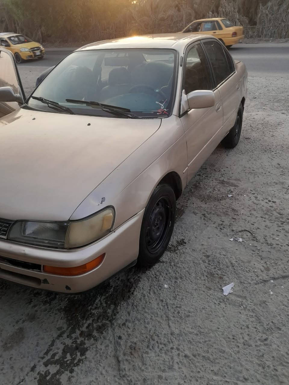 اسلام عليكم سياره كورولا موديل 91بغداد جاهره مكينه كير حداديه تبريد ثلج ماعايزه شي ترتيب قليل فقط 45اوبيه مجال راعيها بلنجف ***********
