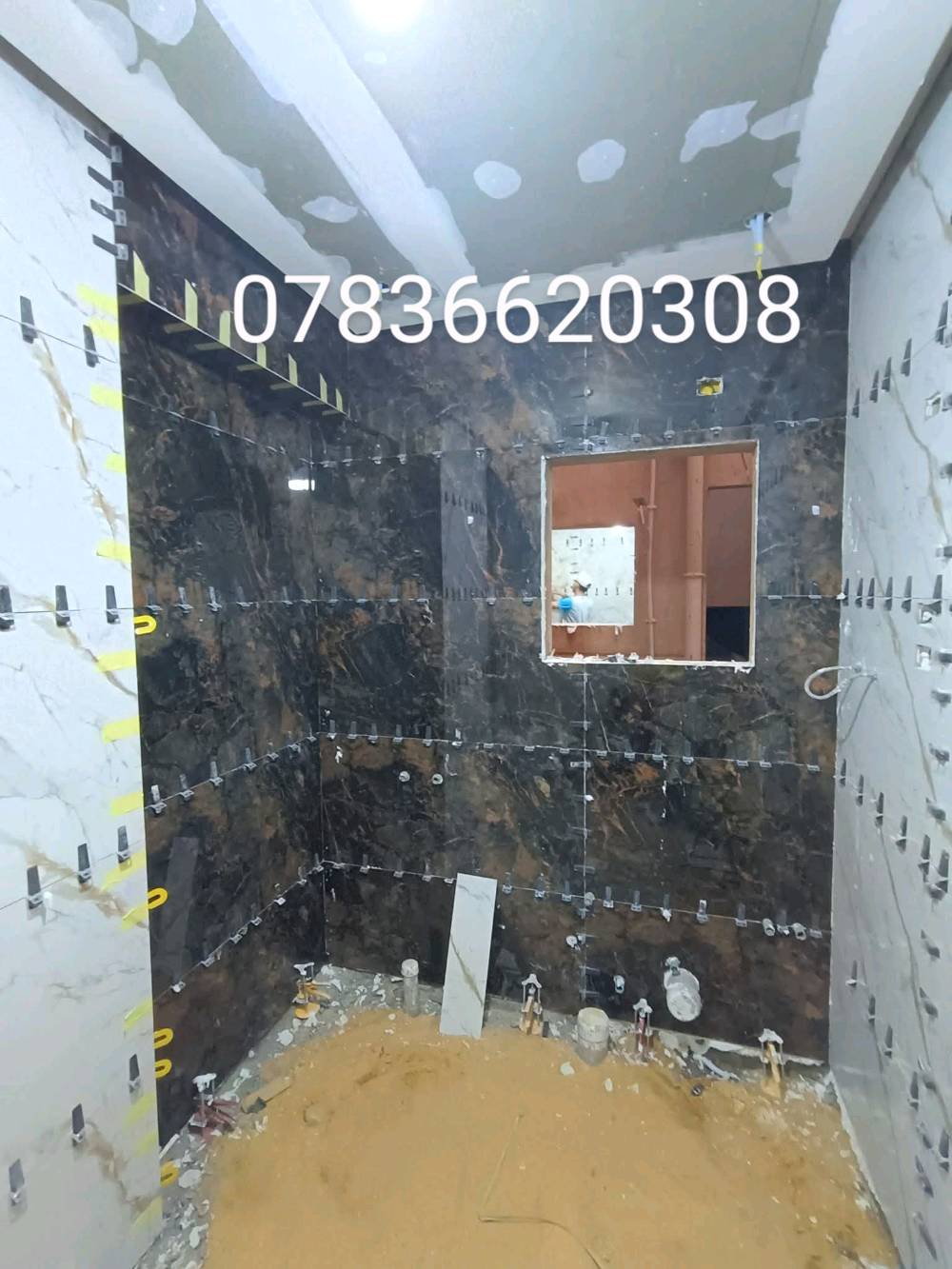 البدر خلفه سيراميك و بورسلين الواح درج كاشي ومرمر شغل درجه اولي متفرغ حالين شغل مرتب
بأي منطقة/محافظة تشتغلون وتتوفرون للذهاب للموقع؟: 
جميع منطق بغداد 
تشتغلون بس تركيب سيراميك وبورسلين لو هم عندكم شغل مرمر، كاشي، درج، ليزر، وحمامات؟: 
مرمر كاشي بورسلين الواح جميع المقاسات
السعر شلون ينحسب عندكم: بالمتر لو حسب نوع المادة والشغل؟: 
علي حسب المساحه