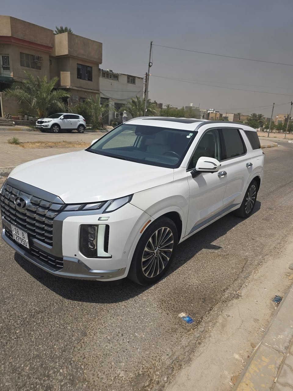 هونداي بلسايد 2024 فئة گلگرافي  فول 1/1 اعلى فئة
1 - اللون / ابيض

2 - العداد  / 57 الف 

3 - الرقم بابل شهداء سنه و٥ اشهر

4-  شاشة عرض(داتا شو)

5- المحرك   v6    3.8 <كير ومحرك شرط  +تبريد ثلج❄️>

6- بصمة تشغيل + بصمة ابواب +تشغيل عن بعد نظام تقديم وترجيع السيارة عن طريق البصمة

7- بانوراما اسود كنتاري

8-  فتحة سقف عدد ٢

9- سماعات هارمن گاردن

10- رادار امامي  + خلفي+رادار جانبي  

11- حساسات امامي + خلفي 

12-  كامرات عدد 6  360 درجة 

13- كشنات امامي خزن ميموري +مساج 

14-  كشنات كهربائي تدفئة وتبريد

15- كشنات جلد ابيض ملكي7 راكب قلاب كهربائي 

16- جميع الكشنات تدفئة تبريد

17- بردات جانبية

18- تبريد مركزي امامي + خلفي منفصل التحكم

19-تحكم ستيرن + شفتات

20- تدفئة ستيرن 

21- مرايا هيتر + تعتيم 

22- صندوق كهربائي شفط

23 - وضعيات قيادة  (٥)

24- ويل كب حجم  ٢٠ 

25- اوتو هولد + نقطة عمياء 

26- سايد بريك بصمة + مثبت سرعة

27- شحن لاسلكي 

28 - إشارات بالمرايا  + إشارات جانبيه

29 - اوتو هولد

30 - تحديد مسار

31 -شاشة ديجتال كبيرة

32 -تشغيل عن بعد 

33 - استيرن رجاج

34 - نظام HTRAC دفع رباعي 

35 - نظام مانع انزلاق 

36 - نظام نزول منحدرات 

37 -كشنات Vip منفصل ابيض

حادث ربع جاملغ وبنيد مبدل
شاصي ولغود شرط مكفولات
سعر ٢٩٠ وبيه مجال 

الاستفسار الرقم 

***********
مكان سياره كربلاء 
والكثير من المواصفات لم تذكر بعد
