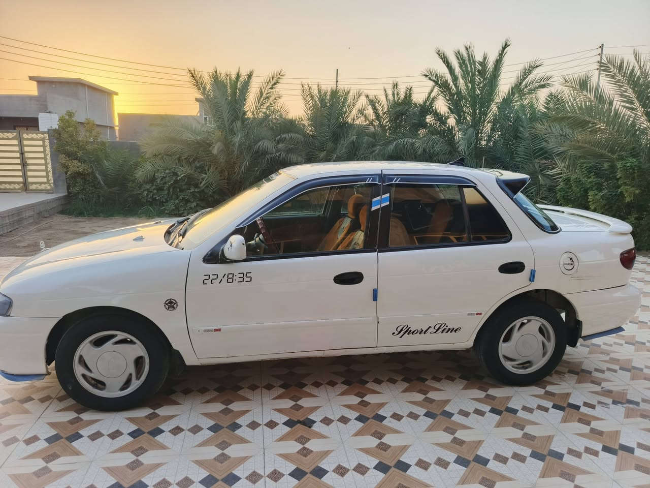 السلام عليكم سيفيا موديل 1996مفتوح مكينه خير من الله تبريد شغال تايرات نضيفه ارقام وسنويا جديد السياره بسمي تحويل مباشر كهربائيات كله تشتغل السعر 37 ورقه وبيه مجال مكانه ديالى كنعان  للاستفسار ***********
