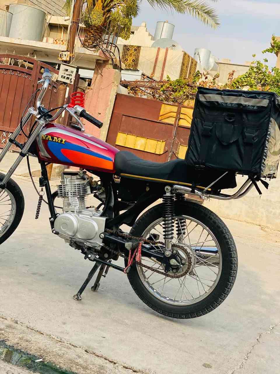 سلام عليكم نامه شلامجه موديل 26 تعمير جديد السعر 650 قفل الرقم *********** فقط واتساب
