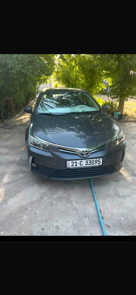 كورلا للبيع مديل 2018 سياره خليجي ماشيه 139km
مكان بغداد السياره جاهزه مجهزه مواصفات LE معروفه شاشه +حساسات امامي خلفي +اشاير مري +تحكمات ستيرن 

الضرر موجود بل سونار 

تحويل ثاني يوم مصفره غرامات 

رقم الهاتف ***********
