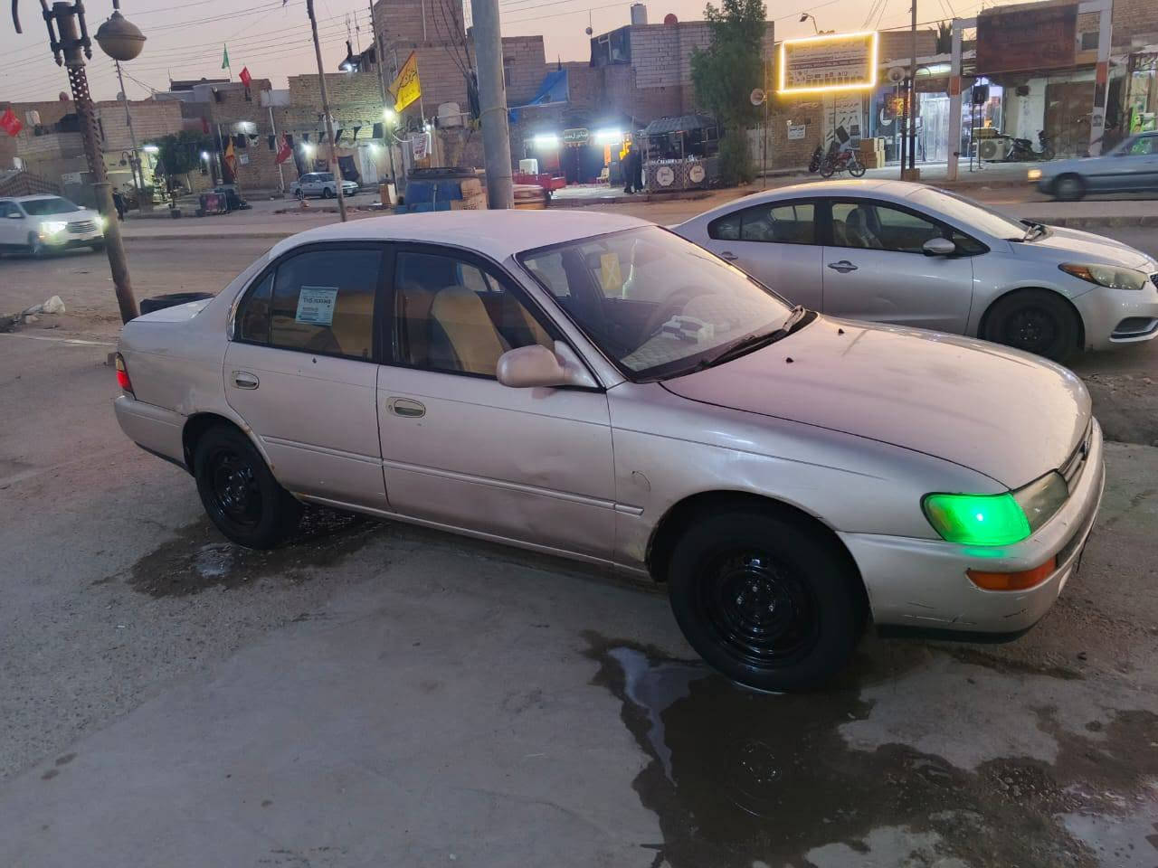 كورله لبيع  مديل 94 سياره نقصها مشط سترين
وتبريد مكفوله من العيب الشرعي سياره مداور
ثاني يوم أكرر مكفوله عيب شرعي واصوليات
سعرها 40 وبيها مجال قليل مكان السياره سوق الشيوخ 
مركز  *********** مكلف بلنشر
