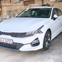 للبيع k5 وارد كوري  محرك 2000 غاز اصل خط واحد موديل 2023 السياره كفاله...