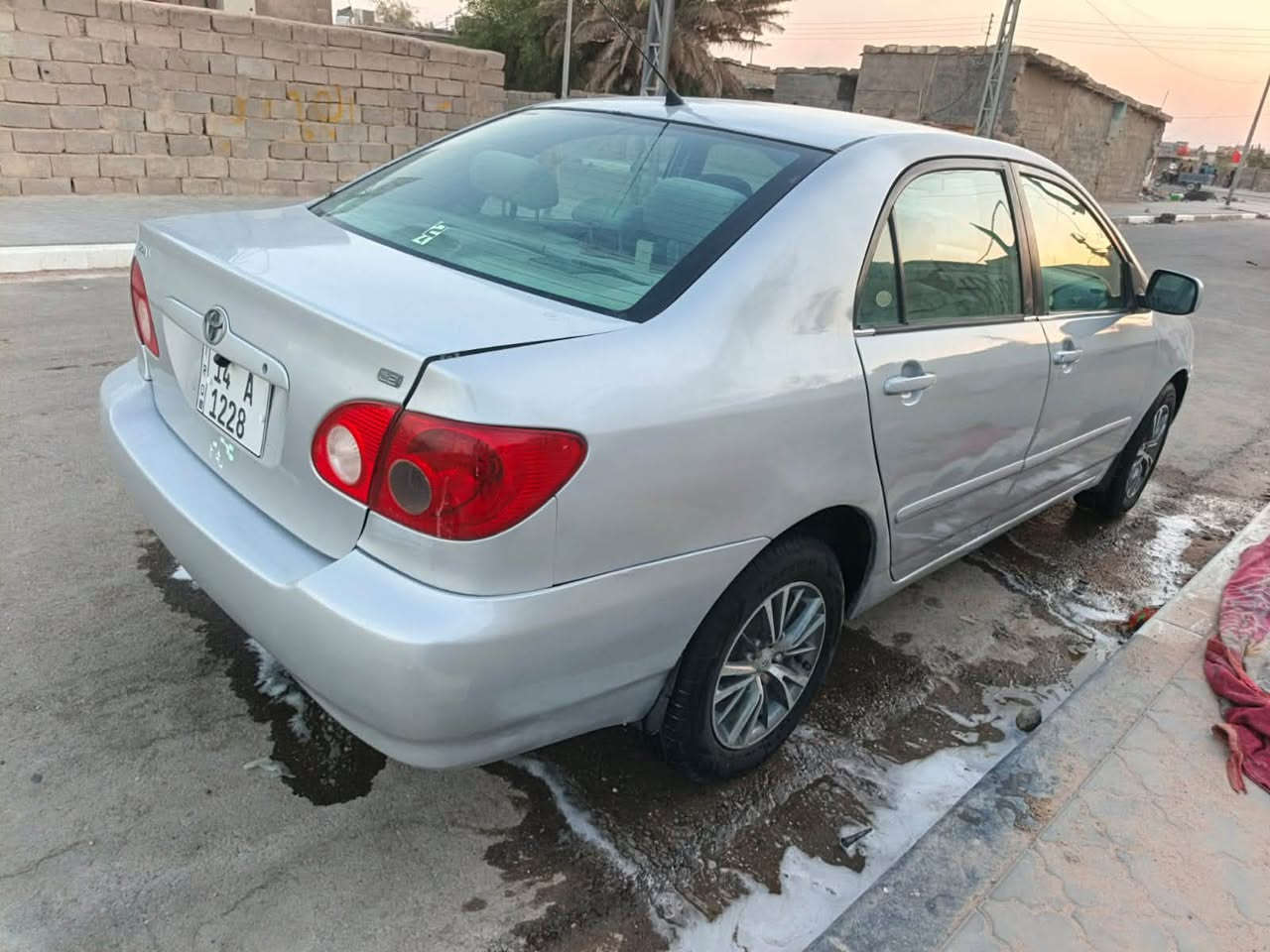 السلام عليكم مرخصه الادمن كورلا نحله
2008مكفوله كير مكينه اكسن حداديه تبريد و من الضربه 

وكهربائيات كلهه شغاله تايرات جدد مصبوغه جماليه رقمه بصره انكليزي مكينه 1800

السعر 72وبيه مجال لاستفسار وتفاصيل اكثر

***********مكانها البصره الزبير مكلف بنشر
