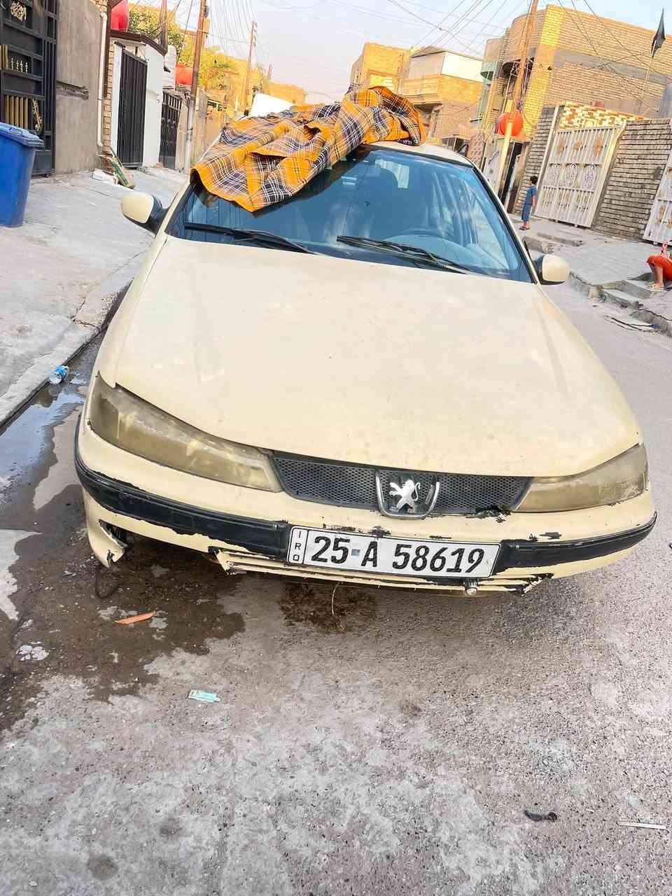 بيجو فرنسي للبيع رقم كركوك شرط التجويل
مكينه كير ضفيره جديده السياره متروكه طافيه 
السعر ١٥ ورقه 
***********

