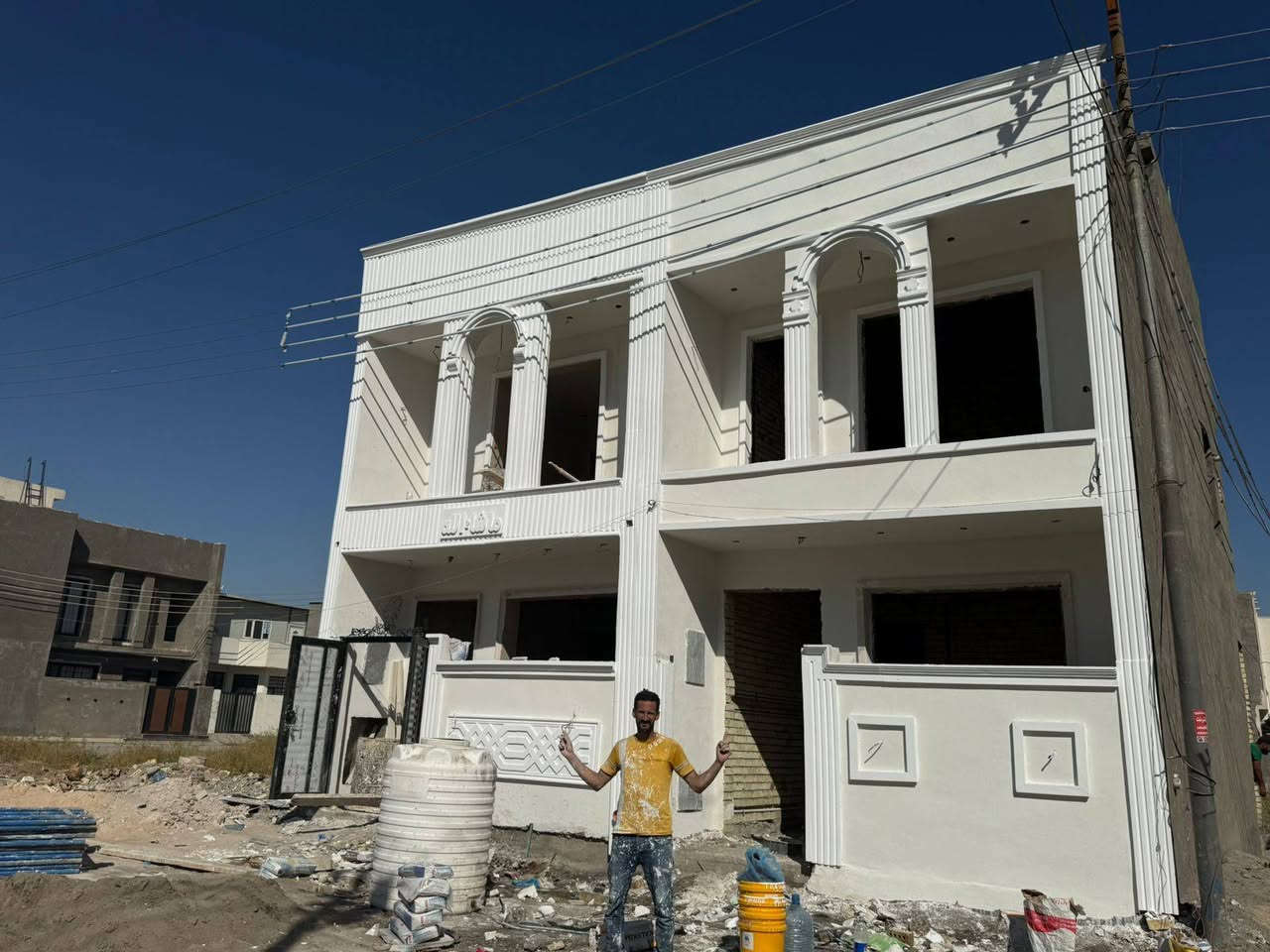 السلام عليكم ورحمه الله وبركاته لباخ مصري درجه اولى تسليم مهندس سرعه بالعمل وإنجاز بنفس الوقت 
لجميع اعمال اللبخ الاسمنتي لبخ ثقل لبخ جراره لبخ تشميع لبخ مصاطر طلس نثر
تقطيع يدوي تركيب طرايش
تغليف وجهيات بالفوم التركي كادر كامل علي اعلي مستوي من العمل  خبره بالمجال مكاني بغداد العمل بي 
للتواصل الاتصال على رقم ***********
 وبيه واتس
