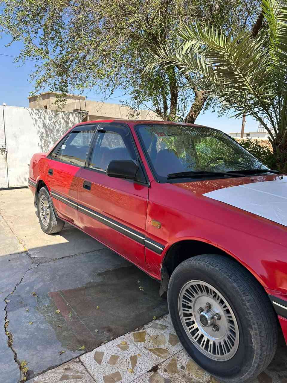 السلام عليكم
مازده 

موديل 90

كير ومحرك شرط 
محرك 8 بخ المرقوب 
صدر  جديد 

تايرات جديد 

لايت زنون 

صبغ جماليه فقط 

   سياره حيل حلوه  شرط ما تصرف عليها ربع تشغل وتمشي 

سعر 43وبيها مجال حك الجيه مكاني بيجي  

رقم الهاتف  ***********

