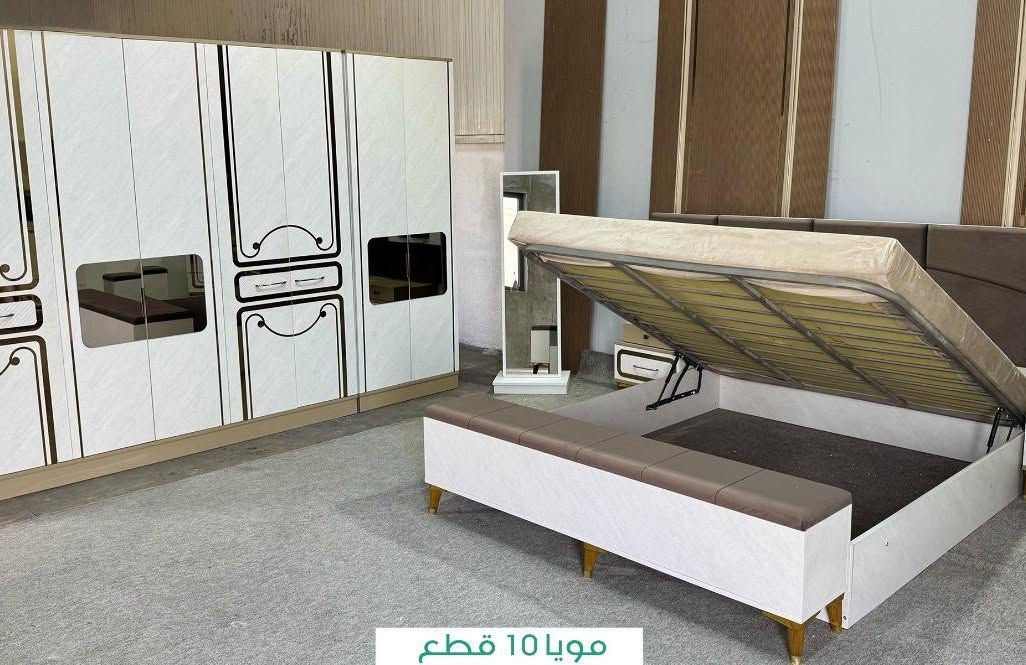 وصل حديثا بمعرض القزاز للاثاث الجاهز في الشطره قرب مطعم الكرار بشارع البريد
موديلات حديثه من الغرف التركيه وبانسب الأسعار
علما بأن البيع بالنقد والقسط المريح
هذا الموديل يتكون من 10 قطع متانه وقوه وضمان بالشد (الشد والتوصيل ضمن السعر) 
للاستفسار الاتصال*********** واتساب
