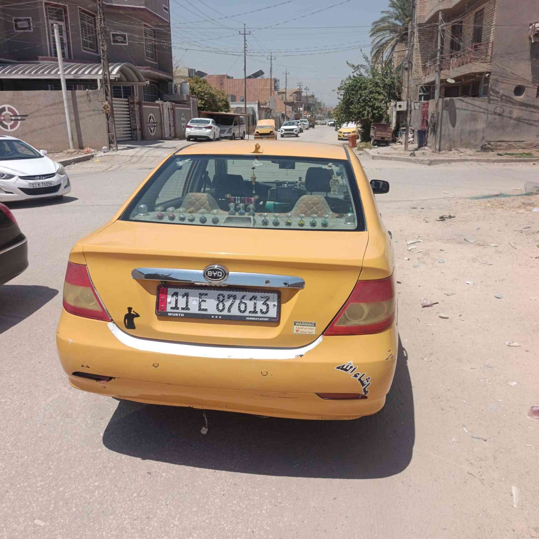 بي واي دي اف ثري f3 كير اوتماتيك كير ومحرك كفاله سياره نضيفه كلشي بيه شغال باسمي مكانه حله مركز سعره 46 
***********
