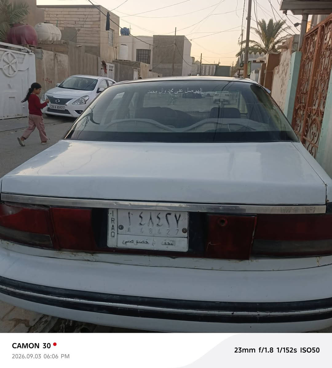 السلام عليكم  اخوان سياره دايو برنس للبيع ب 25 وفيها مجال اتصلي على ***********‬‏ المكان نجف
