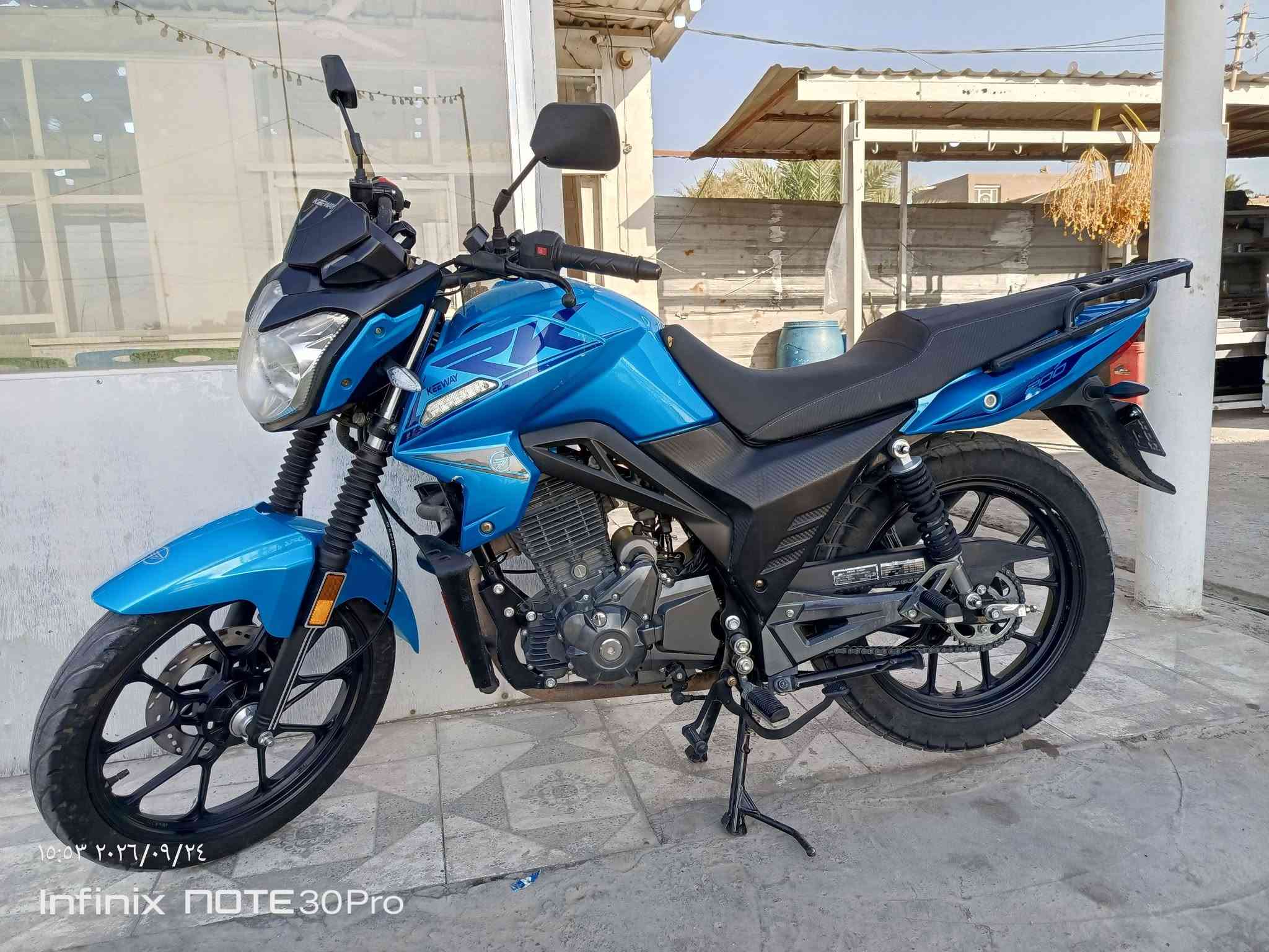 سلام عليكم دراجه RK200c رقم اربيل انكليزي 
موديل 25طالعه ب26 بشهر 1ماشيه 23الف ما مشتغله دلفري مكفوله جيب فيتر وتعال السعر 2250 وبيه مجال للتواصل ***********@

نص مكتوب في الصور:
- ١٥:١٨ ٢٠٢٦/٠٩/٢٤
- Infinix NOTE 30 Pro
- ١٥:١٨ ٢٠٢٦/٠٩/٢٤ Infinix NOTE 30Pro
- ١٥:٥٢ ٢٠٢٦/٠٩/٢٤
- ١٥:٥٣ ٢٠٢٦/٠٩/٢٤