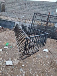 محجل • حماية شبابيك • باب حديد ثقيل