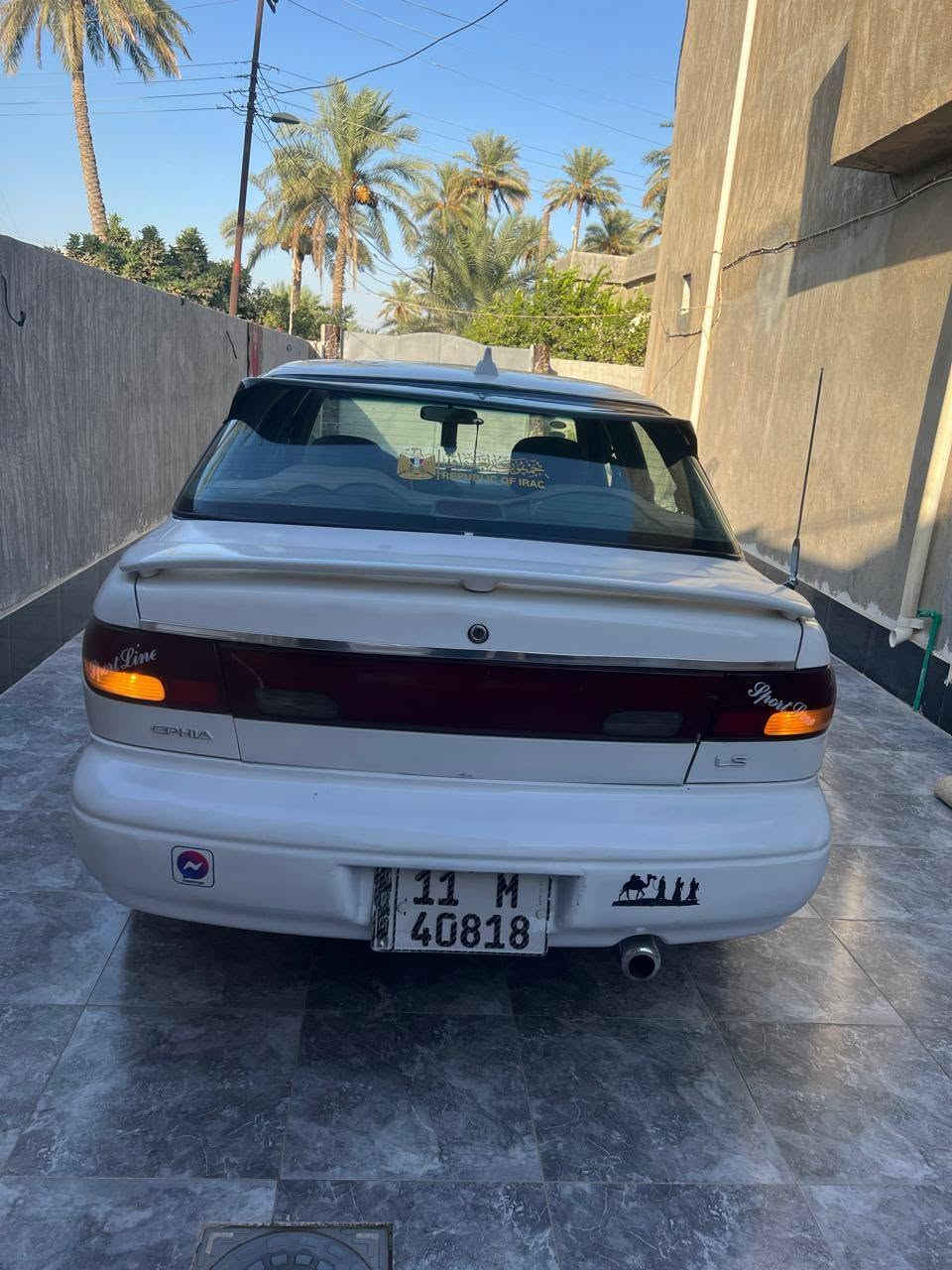 السلام عليكم كيا سيفيا مديل  95
رقم بغداد انكليزي مشروع وطني السياره محرك
كير عادي  تبريد تخم تاير صدر امامي وخلفي خير من الله السياره مصبوغه حزام للجماليه  السعر 38
وبيه مجال مكان السياره صلاح الدين قضاء الضلوعيه
رقم الهاتف ***********
