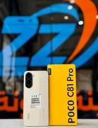 للبيع بوكو c81برو اخو الجديد  ذاكره128 بطاريه5000 شاشه120هيرتز جهاز اخ...