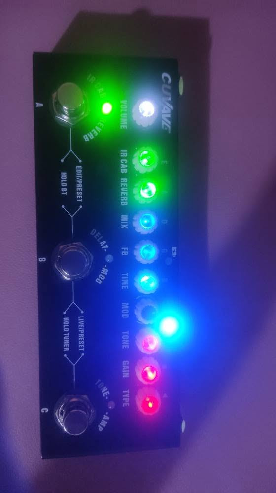 للبيع جهاز  effects pedal CUBE BABY مال M-VAVE جديد ماستخدم اشتريته وما گدرت استخدمه (ماعندي گيتار 😅) بيه ريفيرب وديلي وتيونر وامب سميوليتر وهيج اشياء يشتغل بطارية 

عنوان بغداد
تواصل ***********
يوجد توصيل
السعر حسب تقييمكم ما شايف هيج قطعه بل عراق بغداد, العراق
