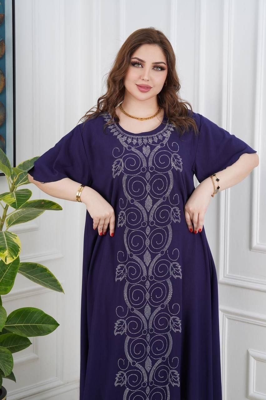 ✅ دشداشة نسائي 

✅الخامه كشمير ساده مطعم ستراس درجه اولئ 

✅القياسات  2XL.  3XL  4XL. 5XL

✅اقل طلب درزن 

✅سعر الدرزن 👈 84 الف فقط والتوصيل ٥ بغداد وللمحافظات ٦🔥
الحجز واتساب ***********
