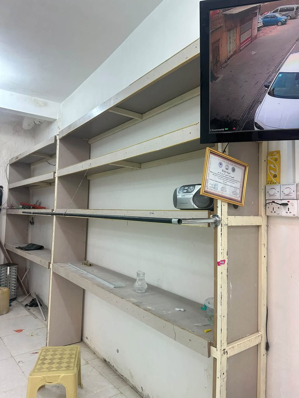 رفوف محل للبيع بسعر مناسب
رفوف حديد ثقيل تتحمل أوزان ستعمال شهر
نصلح ل:
ملابس - مواد منزلية - كهربائية - كوزمتك - مواد
غذائية
تفصال قوي وشكل مرتب
اللي محتاج يرتب محله هاي فرصة
المكان: البصرة التنومه
واي استفسار اتصل ***********
®ا
