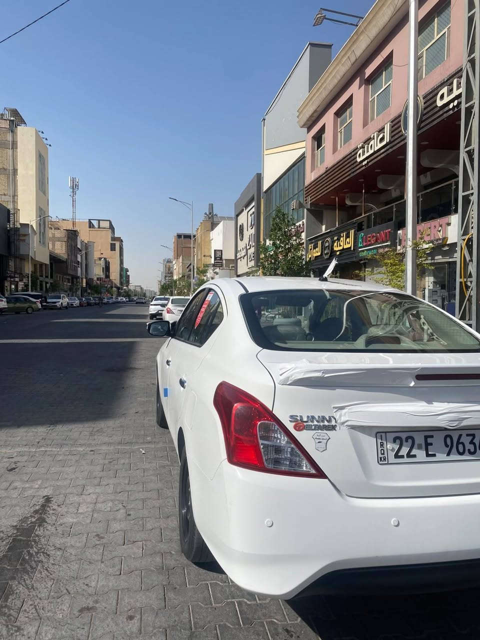 السلام عليكم للبيع نيسان سني مديل 24 بسم الشركه
مكان نجف سعر 112 وبيه مجال استفسار لاتصال ***********
