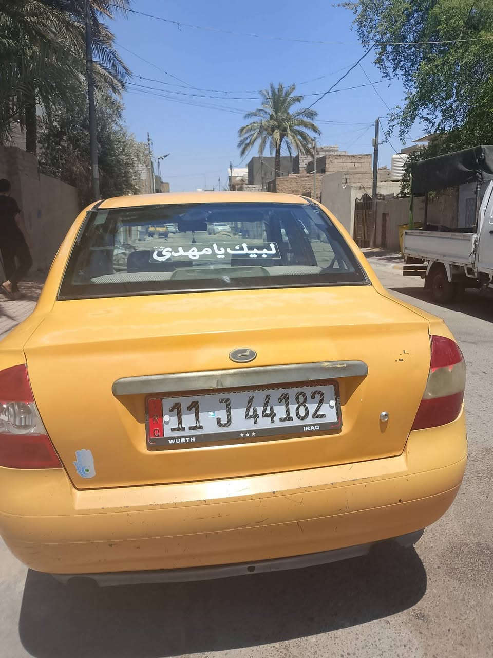 سياره طيبه موديل 201خاظعه للتحويل مصفره ماناقصه شي كهربائي جديده عنوان كربلاء حدادية كامله تخم جديده دوشمه جديده تبريد شغاله بيهه طخه بجاملغ الأيسر ومبدلينه السعر ثلاثه وثلاثين رقم الجوال ***********
