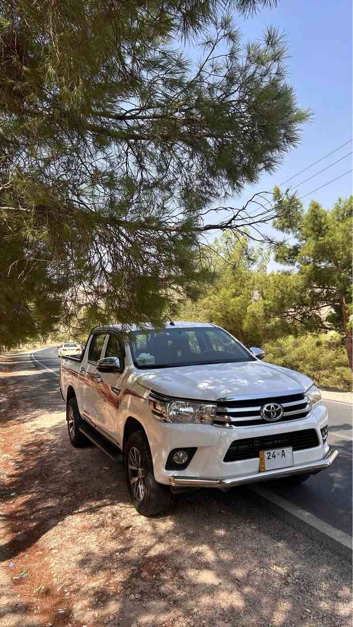 ToYota Hilux 2018
تۆیۆتا هیلۆکس مۆدێل ٢٠١٨ کلین تایتل دعامی بۆ دەعامی بشەرت رەقەم سنۆی جدید هەتا ٢٠٣٠ گێر مەکینە شەرت سیارە یا مالە ئک دەستە سفرە ٨٧ هزارا یاب رێڤە چۆی یال سەر ناڤێ من ۆ ئک دەستە من لسەر شحنێ یا دانای تایرە جدید نۆقە لێ نینە سعرا ۆێ ٢٥٥$ مجالەکێ تێدا هەی سیارە یال زاخۆ 
رەقەم : *********** دهوك, العراق
