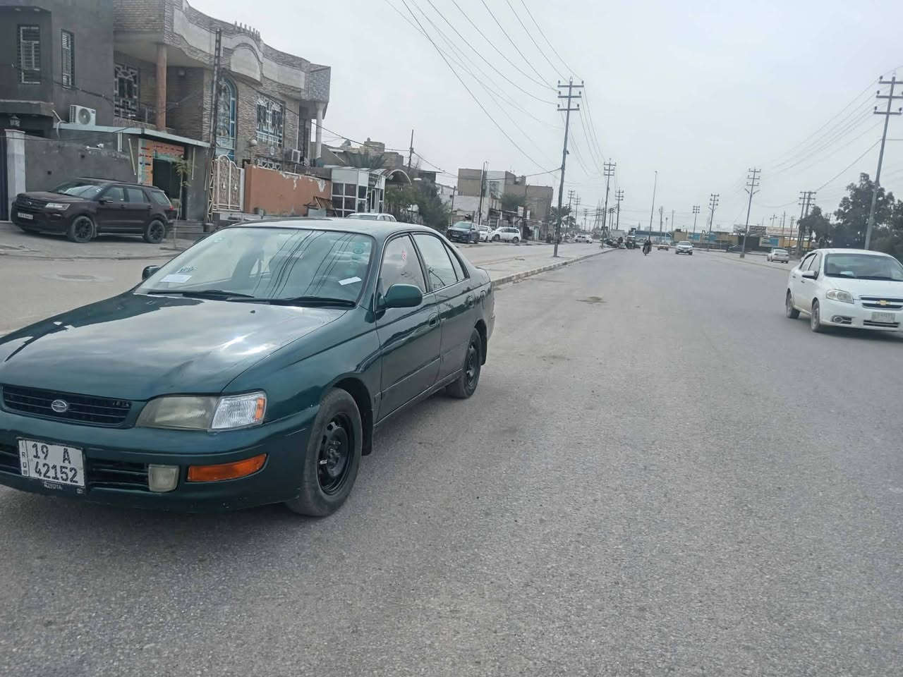 السلام عليكم كرونا مديل 92 رقم كربلاء دولي سياره جاهزه مكينه كير حداديه مكفوله من الضربه والكصه السعر 45 وبيها مجال الاستفسار على هذا الرقم ***********
