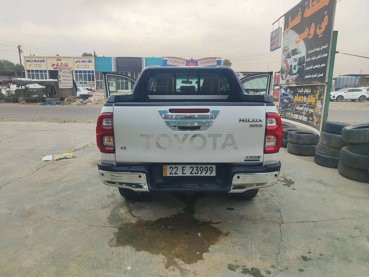 السلام عليكم 
اقرا التفاصيل واتصل 
تي اردي للبيع موديل ٢٣ ماشيه ٨٢
رقم اربيل تريد وكاله تريد تحويل السياره ب اسم عربي 
اني السياره مصار هواي من اشتريتها بيه بنيد الضربه مابيها شي شوفها بعينك بس همه بدلينه بنيد بلادي السياره خير من الله تجي اشوفها بعينك السعر ٣٢٠ وبيها مجال ***********

نص مكتوب في الصور:
- خاتم السيارات لفحص جميع انواع السيارات 9/25/2026 3:21:05 PM - MM - 100-002206 تبديل بارد خدوش صبغ لم يتم الفحص PDR معلومات السيارة نوع المركبة هايلاوكس رقم المركبة 23999 موديل المركبة 2023 لون المركبة ابيض رقم الموبايل - الاسم الكامل - جانب علوي سليم جانب خلفي يوجد تعديل بارد و رصعات و خدوش جانب امامي يوجد صبغ و تعديل بارد و رصعات و خدوش و فتح جانب ايسر يوجد تعديل بارد و طخه في باب السايق و رصعات و خدوش و فتح جانب ايمن يوجد تعديل بارد و رصعات و خدوش لم يتم فحص البلاستك