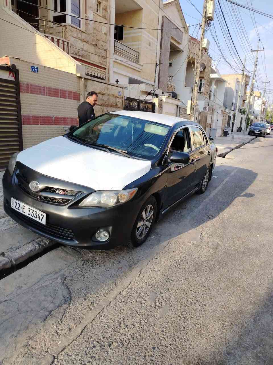 السلام عليكم كورلا للبيع موديل ٢٠١١ وارد أمريكا بيها ٣ قطع صبغ فقط سنويه بأسمي 2030 وهزه جديده مكان السياره أربيل للاستفسار الاتصال ع *********** السعر ٩٠$
