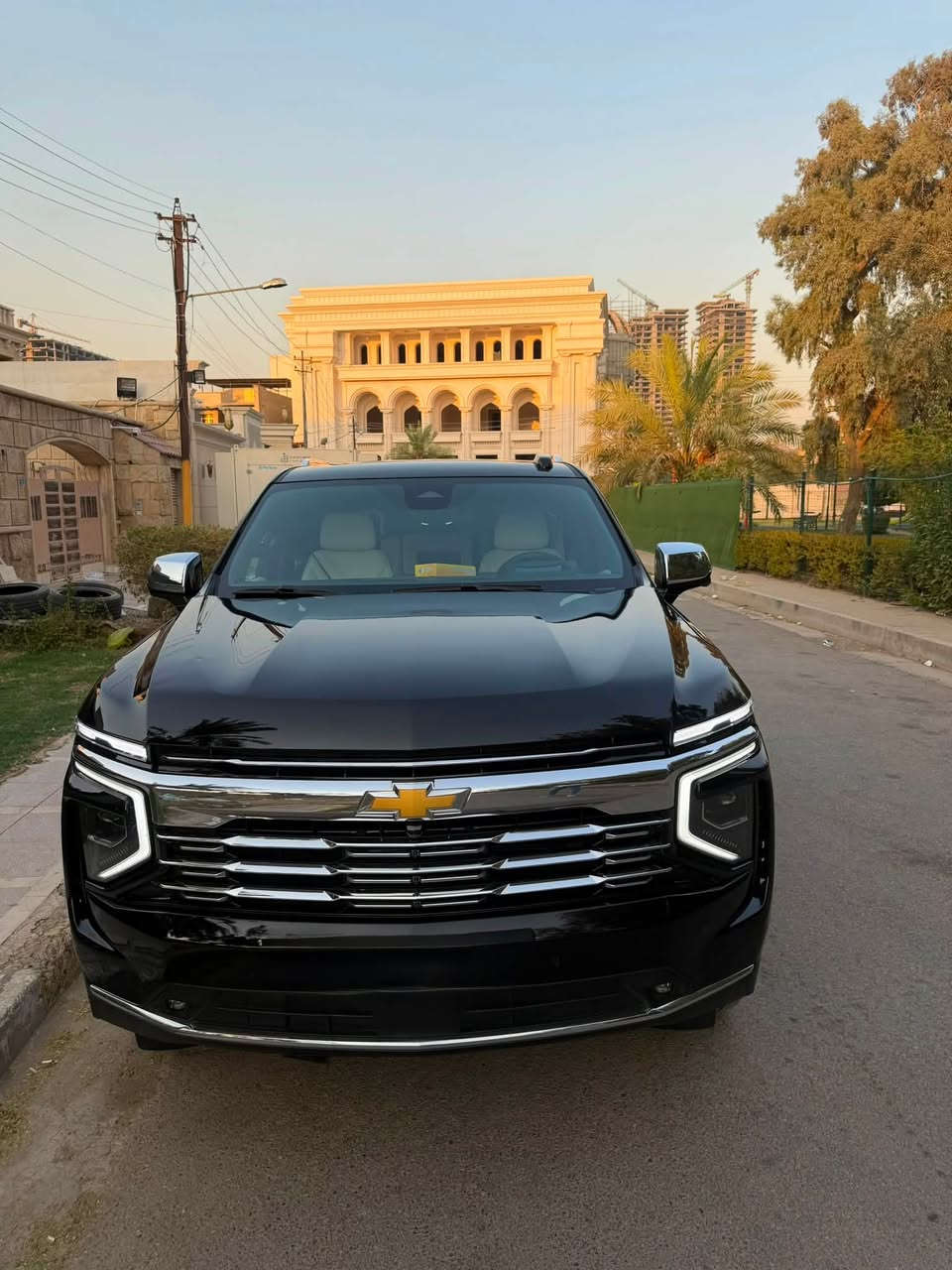 تاهو بريمر 2025 رقم بغداد خليجي وكاله المنصور 
السعر 575 مجال قليل 
المنصور بيه شخط بالباب وبارد قليل 
ماشيه 30 سياره ع وضع الشركه مكانه بغداد 
***********
