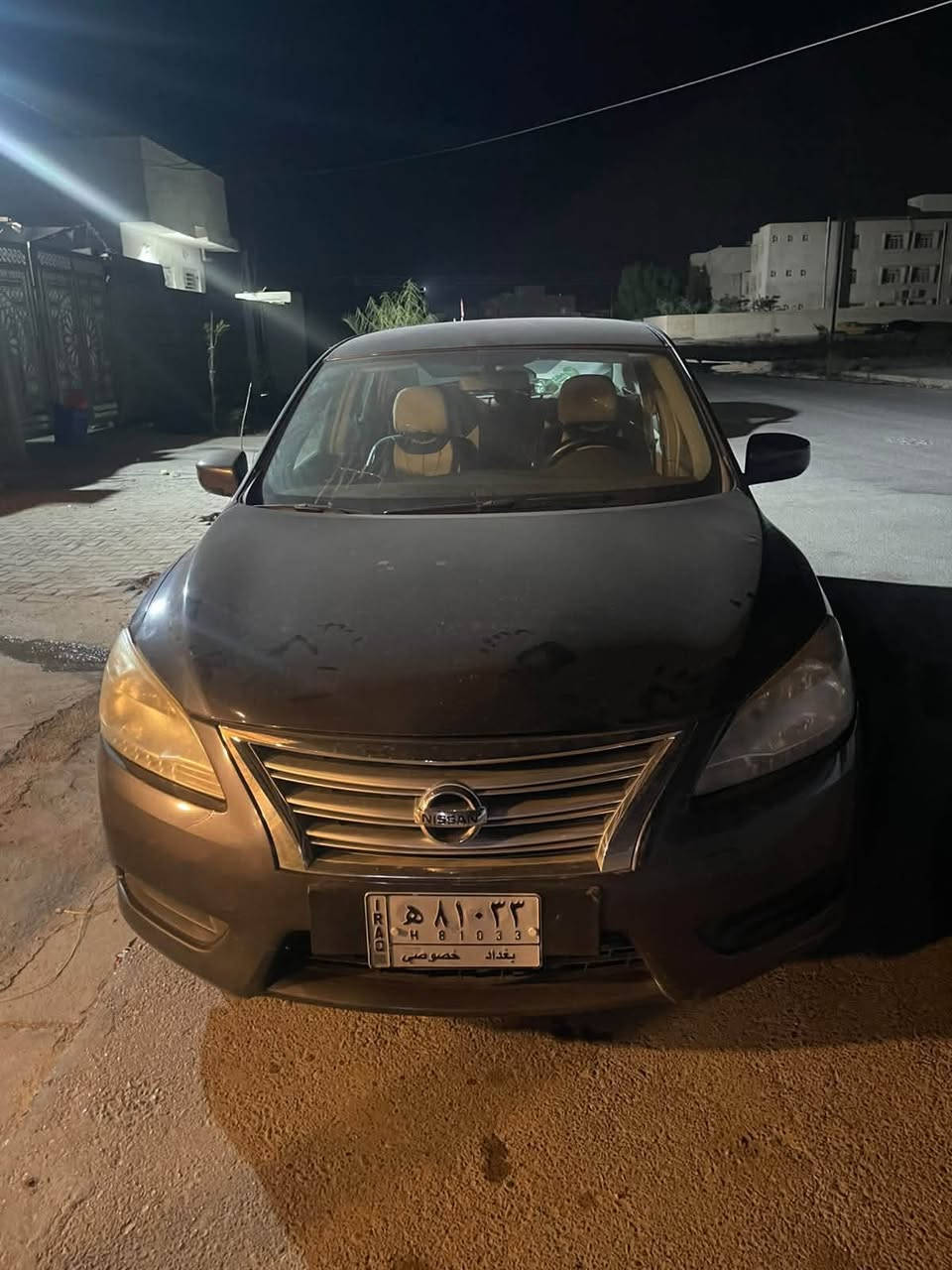 السلام عليكم 
للبيع نيسان صني 2019 – رصاصي

▪️ الموديل: 2019
▪️ خليجي
▪️ المحرك: 1600 CC
▪️ اللون: رصاصي
▪️ السيارة استخدام شخصي
🆒التبريد ثلجج ❄️
🔧 الأضرار/:
• باب السائق صبغ
• نصف الجاملغ الخلفي صبغ
• الجاملغ الأمامي بارد
• السيارة موضحة بالصور

✨ بيها جراد بالقمارة والجنطة

💰 السعر: 115 ورقة وقابل للتفاوض للجادين

📞 للاستفسار والتواصل:***********
***********
الفحص على المشتري، والسيارة موجودة للمعاينة.
الجاد يتفضل
