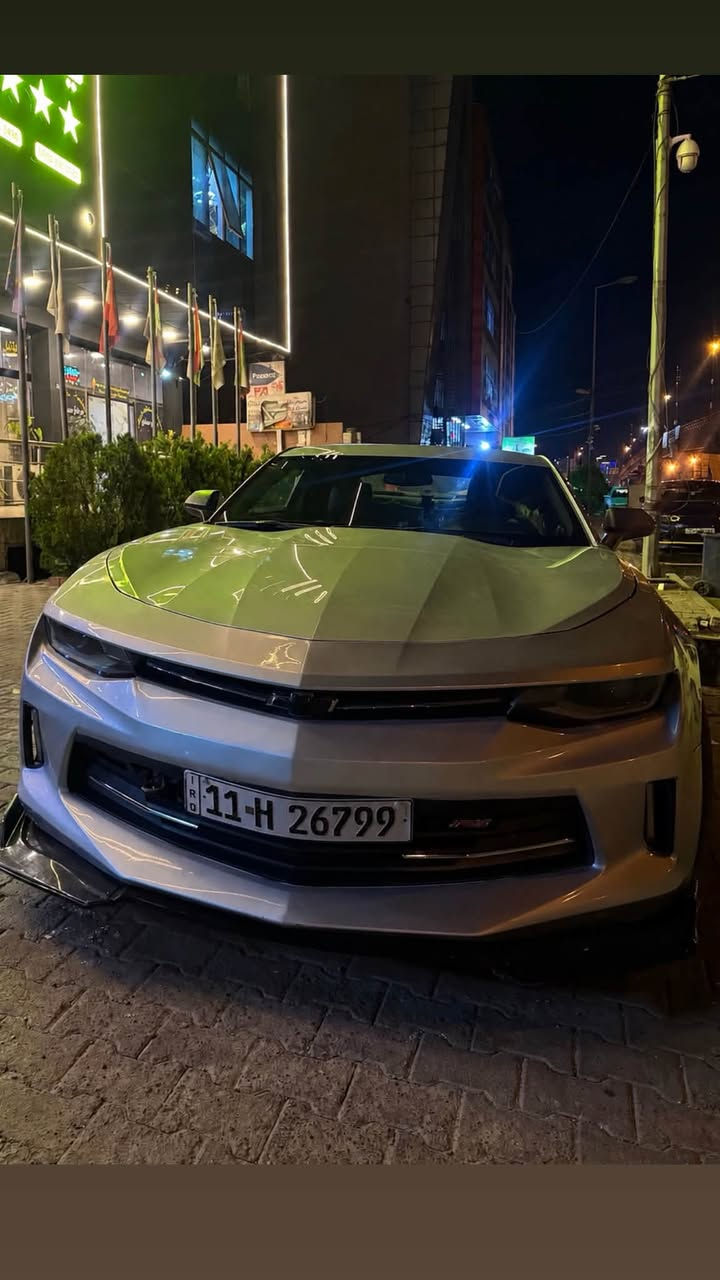 بيع او مراوس بألنترا او سوناتا N
اللهم صل على محمد و ال محمد
الجميلة والمميزة للـــبيع .
مصبوغة جهة اليمين حادث امريكا
واليسار شخوط بالعراق
النص كفالة .
كمارو 2018 بجم گبس يعني انسى العطلات .. محرك 6 سلندر 3.600 
فول فتحة سقف ، بصمه تشغيل ، بصمة أبواب ، تشغيل عن بعد ، ،  ، محرك كير تبريد كفالة ، حدادية مرتبة ، منظومه زنون ، ويل20  ، عليها برمجة سرعة وأقتصاد . وطلقات
 شاشة كبيرة'
كشنات حضن
كشنات كهرباء
هاند بريك كهرباء
مودات ثلاثة
عليها شلعة صاروخ أرض أرض
تحكمات سيترن
السقف والدشبول جلد گنتارة
السيارة فول ماناقصها أي شيء
رقم بغداد الأنكليزي 
السيارة بأسمي
مكانها #كركوك
السعر ١١٥ وبيها مجال
مذكور كامل التفاصيل 

***********
