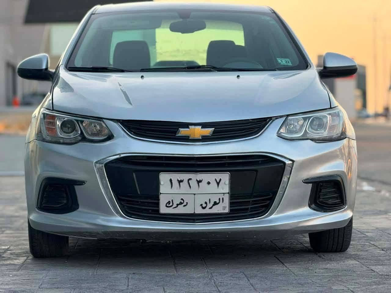 السعر 58$$          ***********
شيفروليت سونك موديل 2017 مكينه كير شرط حجم 18 دوش 4 سلندر صبغ 3 قطع بدون دواخل شرعي موجود شرط التحويل مواصفات LT شاشه كبيره كاميره دواره تحكمات جهتين تحديد سرعه كروز تبريد شغال ويل كب لدات أمامي خلفي  عليها غرامه 4 ورقات تنزل من السعر
