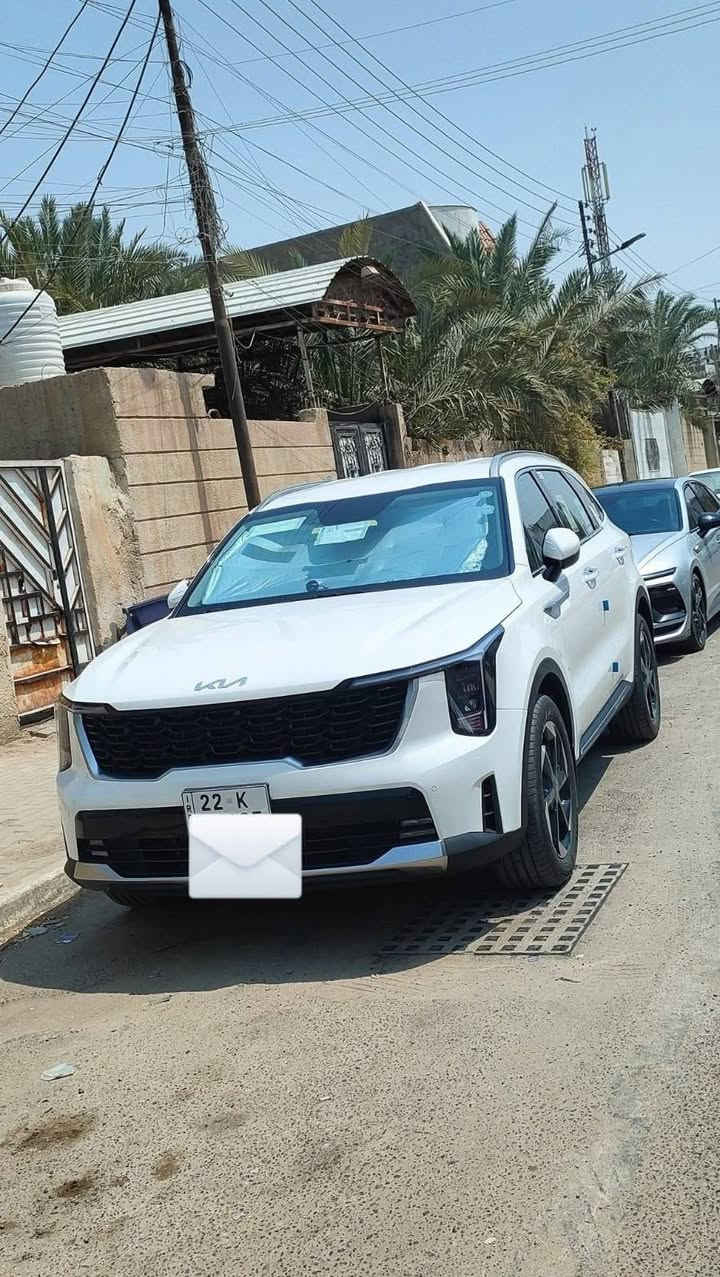 سورنتو 2025
ماشي 22 الف 
محرك 6 سلندر
ويل 19
كامرتين
كشنات جلد بلاد تدفئة تبريد 
كشنات كهربائية 
تبريد 3 قطع 
جام يصعد ينزل بالريمونت
جنطة كهرباء 
رقم اربيل / وكاله /تحويل 
 محافظة البصرة / قضاء المدينة 
للاستفسار ***********
