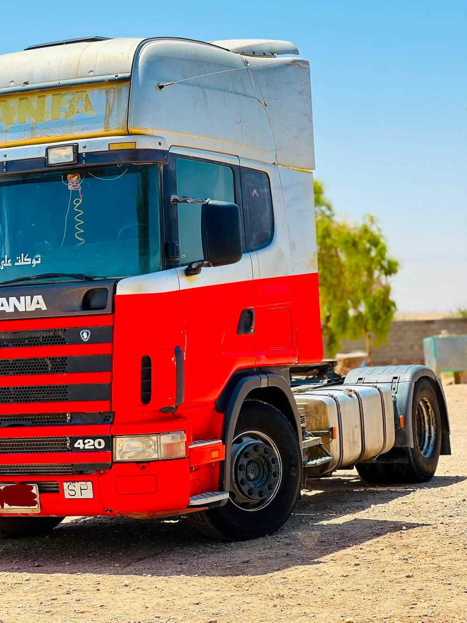 سكانيا (Scania 124L420) للبيع ..

الماركة: سكانيا (Scania) - الفئة الرابعة (Series 4).
• الموديل / الطراز: 124L.

 قوة المحرك: 420 حصان (HP 420) - محرك سعة 11.7 لتر
(6 سلندر خطي توربو). محرك  وبككس بحالة ممتازة
موديل 2003 گير رتايدر تبريد ممتاز

گير عادي العنوان (الانبار القائم حصيبه)

للأستفساار(***********)
