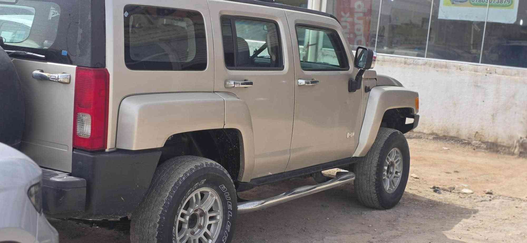 همر H3
2008
محرك 3700
5 سلندر بلادي
برغي ممفتوح بلسيارة كلة شرط الفحص 
مصبوغ حزام جمالية شرط بدون معجون
سنوية لل 28 
راعيهة يريد تحويل
تبريد ثلج
كير محرك شرط
شاشة كامرة
تحكمات
كشنات كهرباء
حدادية امامية  وخلفية وتايرات تعبانات 
الباقي كلة جديد
السعر ٨٨ وبيهة مجال ترهم مراوس 
مكانة ناصرية مركز ناصرية, ذي قار

نص مكتوب في الصور:
- ***********